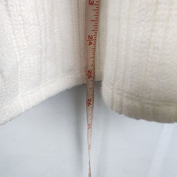 NWT Line &‎ Dot Thea Baloon Sleeve Knit Top Size Med Peplum Cottagecore Prairie - Picture 7 of 7